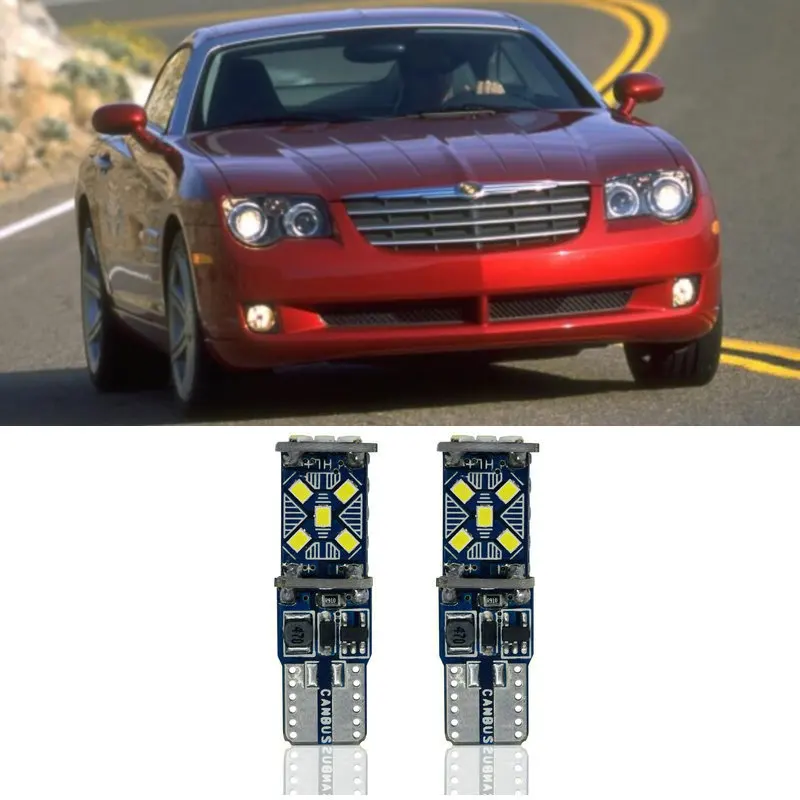 Лучший парковочный светильник для Chrysler Crossfire Grand Voyager5(RT) неоновый Mk2 Автомобильный светодиодный светильник 12 В 2 шт./лот