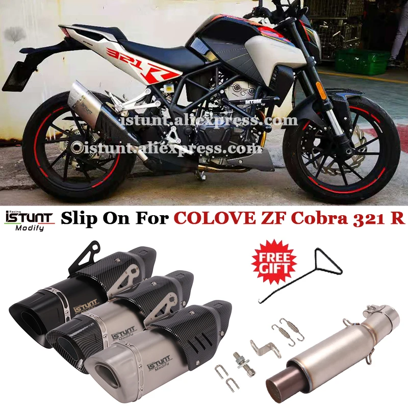 Глушитель для выхлопной трубы мотоцикла Cobra 321 R модифицированный со средним