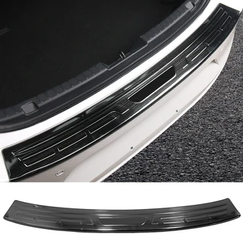 

For Mazda 3 M3 Axela 2019 2020 Sedan Version Stainless Steel Car Accessories Outer Rear Bumper Guard Plate Trim 1pcs
