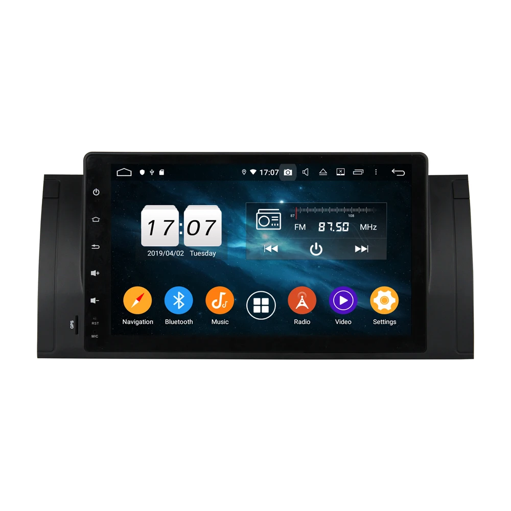 Sale Car multimedia system Android 9.0 Car Navigation Stereo For BMW M5/E39 1995-2003 X5 2000-2007 Car Head Unit No DVD Player Radio 2