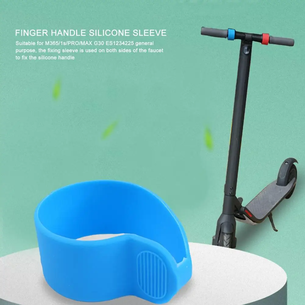 Electric Scooter Handlebar Silicone Sleeve Case Scooter Silicone Finger Dial For Xiaomi M365/1s/PRO/MAX G30 Accessories