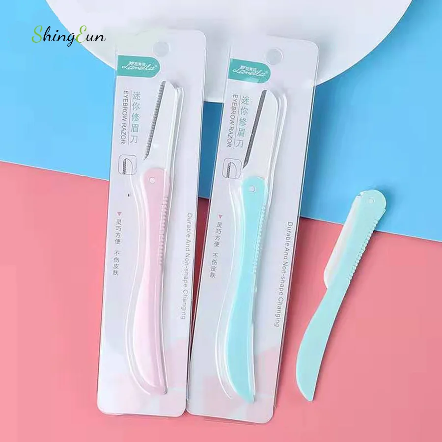 

Folding Eyebrow Razor with Protection Net For Women Makeup Beauty Tool