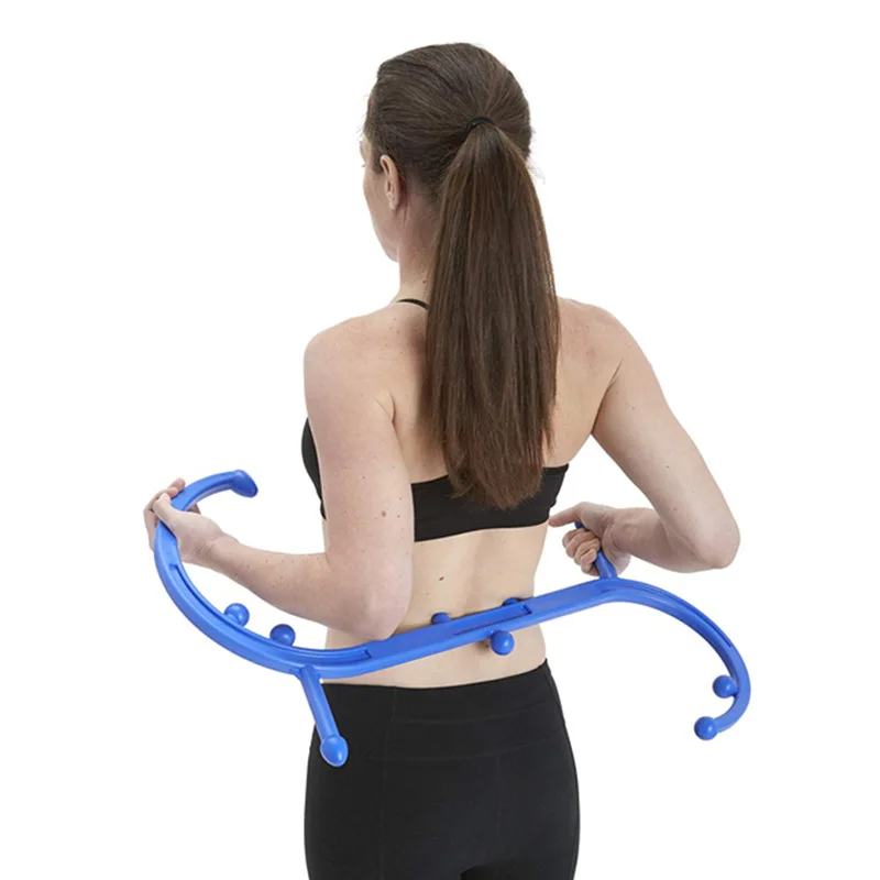 XLarge Trigger Point Self Massage Stick Hook Theracane Body Muscle