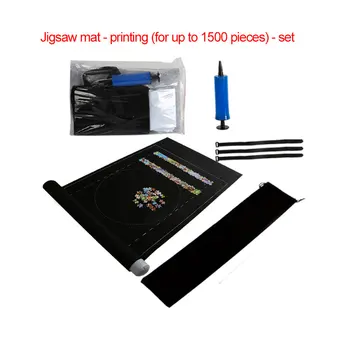 

Professional Jigsaw Puzzle Mat Roll Felt Mat Up To 1500 Pieces Storage Jigsaw Puzzle Play Mat Accessories Portable Storage Bag