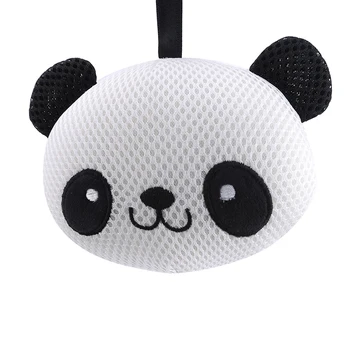 

Baby Bath Ball Cartoon Panda Shower Soft Skin Friendly Sponge Wipe Home Bathroom Body Wash Ball Brush Baby Bath Accessories