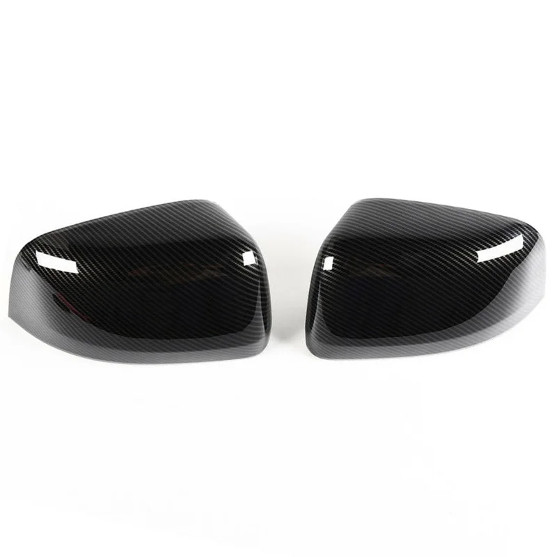

Side Rear View Mirror Trim Cover For Jeep Grand Cherokee 11-16 Carbon Fiber