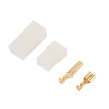 

Terminal Connector Electrical Coupler Premium Electrical Connector Replacement Vehicle 60PCS 2Pin Durable