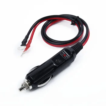 

Male Plug Cigarette Lighter Adapters Power Supply Cord Connectors 12Volts Supply