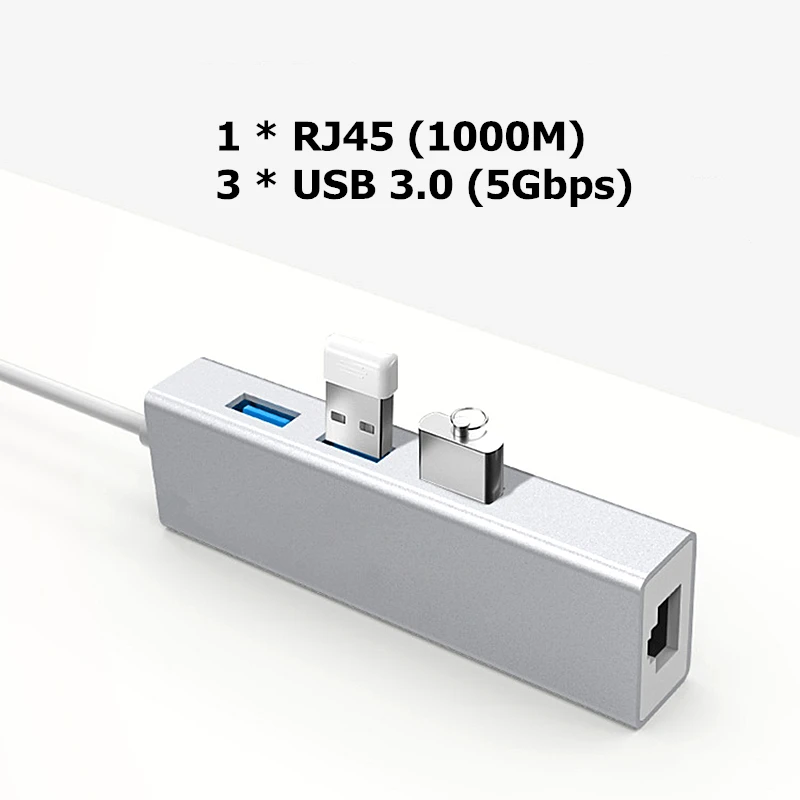 Trumsoon USB C type C к Ethernet адаптер USB2.0 USB3.0 концентратор RJ45 сетевой карты Lan адаптер для Macbook Chromebook