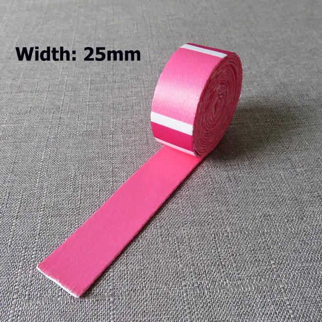 5Yards Width 25mm 38mm Webbing Yoga Belt Tape Strap Rope Dog Pet Collar Leash Harness Backpack Bag Garment Ribbons DIY Accessory Pink 25mm