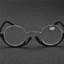 Маленькие полуоправы, круглая оправа, мужские и женские очки для чтения, Анти-усталость, диоптрия, дальнозоркость, винтажные круглые очки для чтения FML