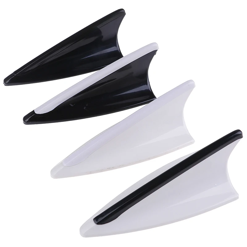 Universal Car Roof Shark Fin Decorative Aerial Antenna Cover Sticker Base Roof For Auto Radio Signal 4