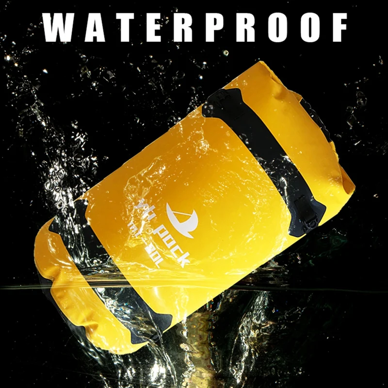 Motorcycle Waterproof Tail Bag Travel Outdoor Dry Luggage Roll Pack Bag 40/80L Motorbike Luggage