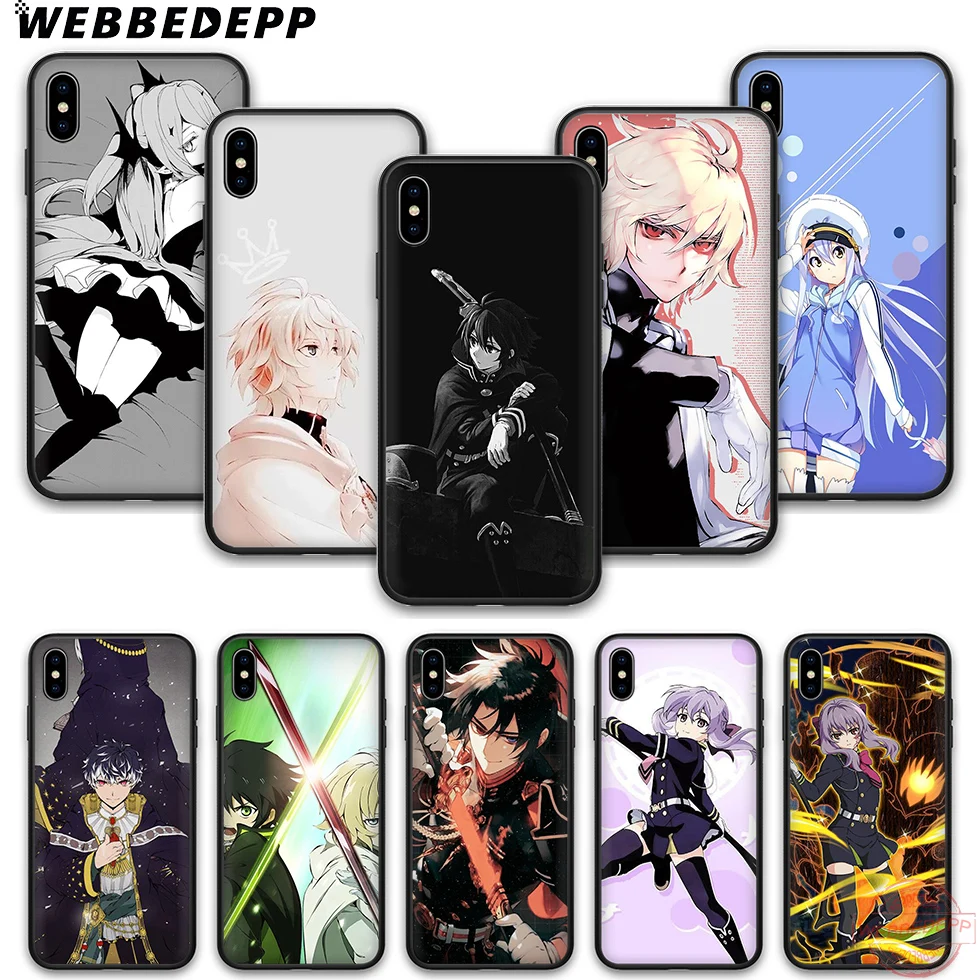 WEBBEDEPP аниме Owari Мягкий Силиконовый ТПУ чехол для телефона iPhone 5 6 7 8 Plus X XS XR Max 11proMax |