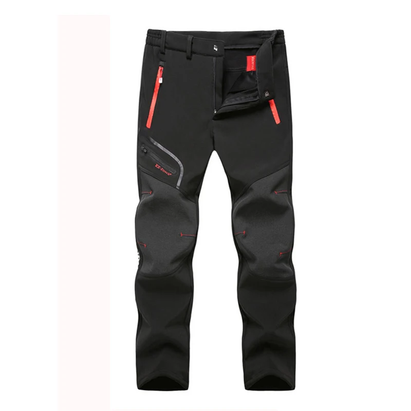 1418 Black Winter Мужские 6XL новые летние жаркие сезонные походные треккинговые рыбацкие походные альпинистские Беговые брюки больших размеров непромокаемые штаны - Цвет: 1418 Black Winter