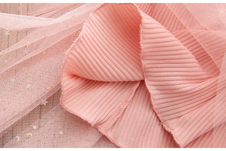 DETAIL ON INSIDE TULLE SKIRT Twirl Tulle Cotton Dress