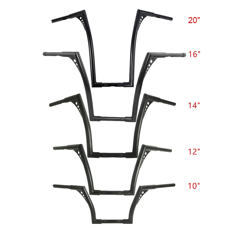 Мотоцикл 10/12/14/16/2" подъем Вешалки руль для Harley Sportster XL 883 1200 FLST FXST