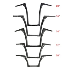 Мотоцикл 10/12/14/16/2" подъем Вешалки руль для Harley Sportster XL 883 1200 FLST FXST