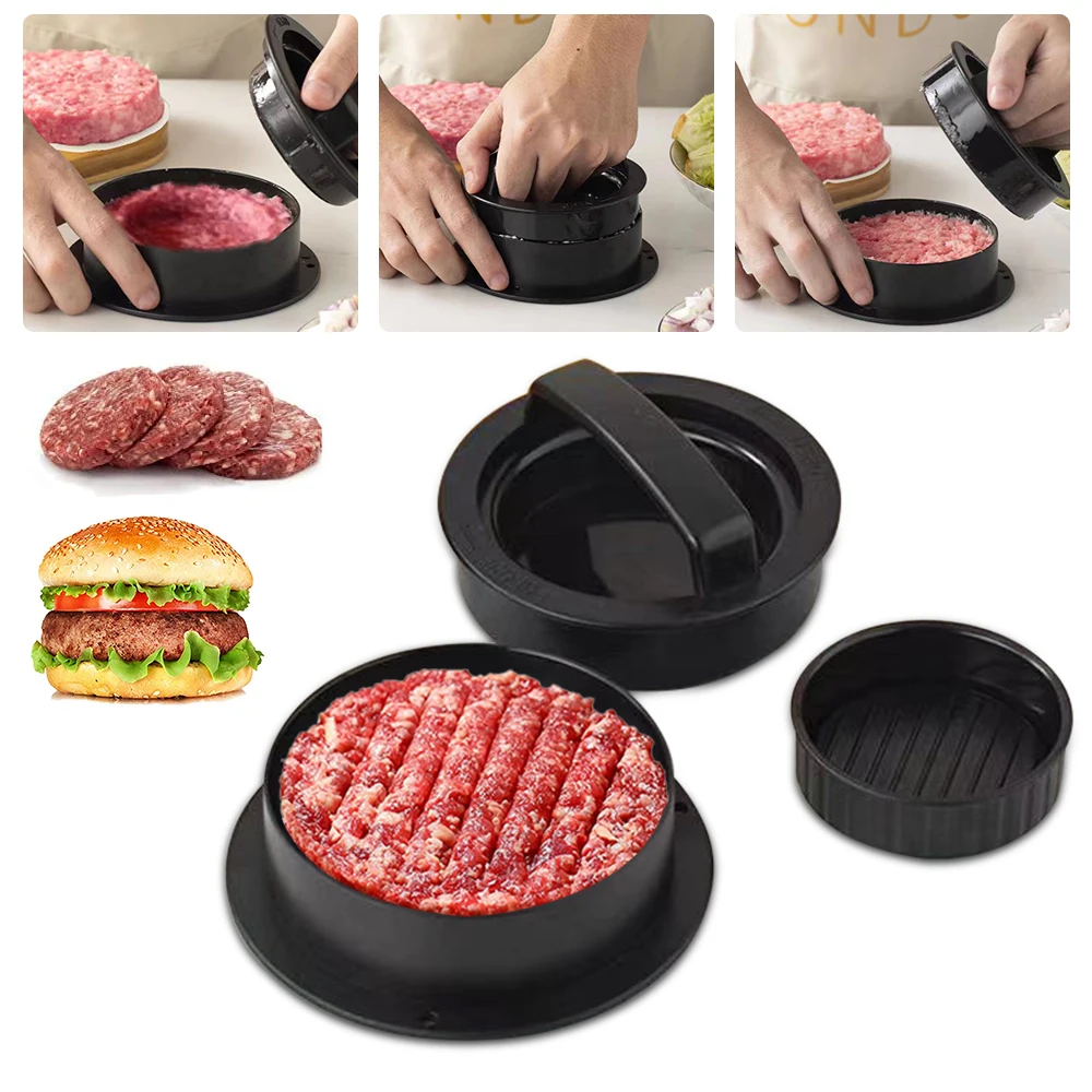 Ручная пресс-форма из АБС-пластика для приготовления гамбургеров и мяса