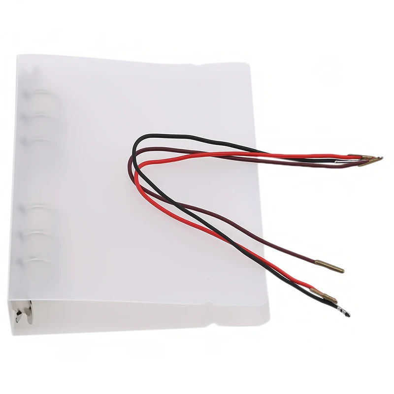 A5 A6 A7 спираль Прозрачная крышка ноутбука из ПВХ свободные дневник катушки Кольцо