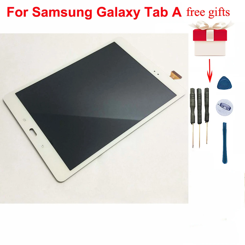 Для Samsung Galaxy Tab A 9 7 &quotSM T550 ЖК дисплей модуль монитора сенсорный экран дигитайзер