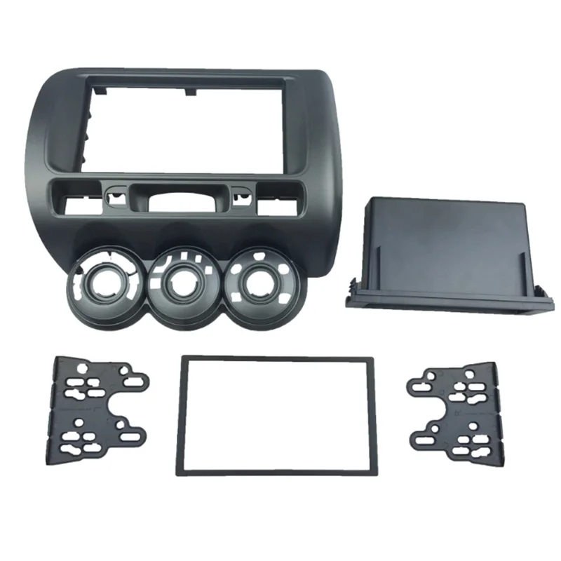 Радио фасции Для Honda Jazz City One Din Dvd стерео Cd панель Установка отделка комплект рамка
