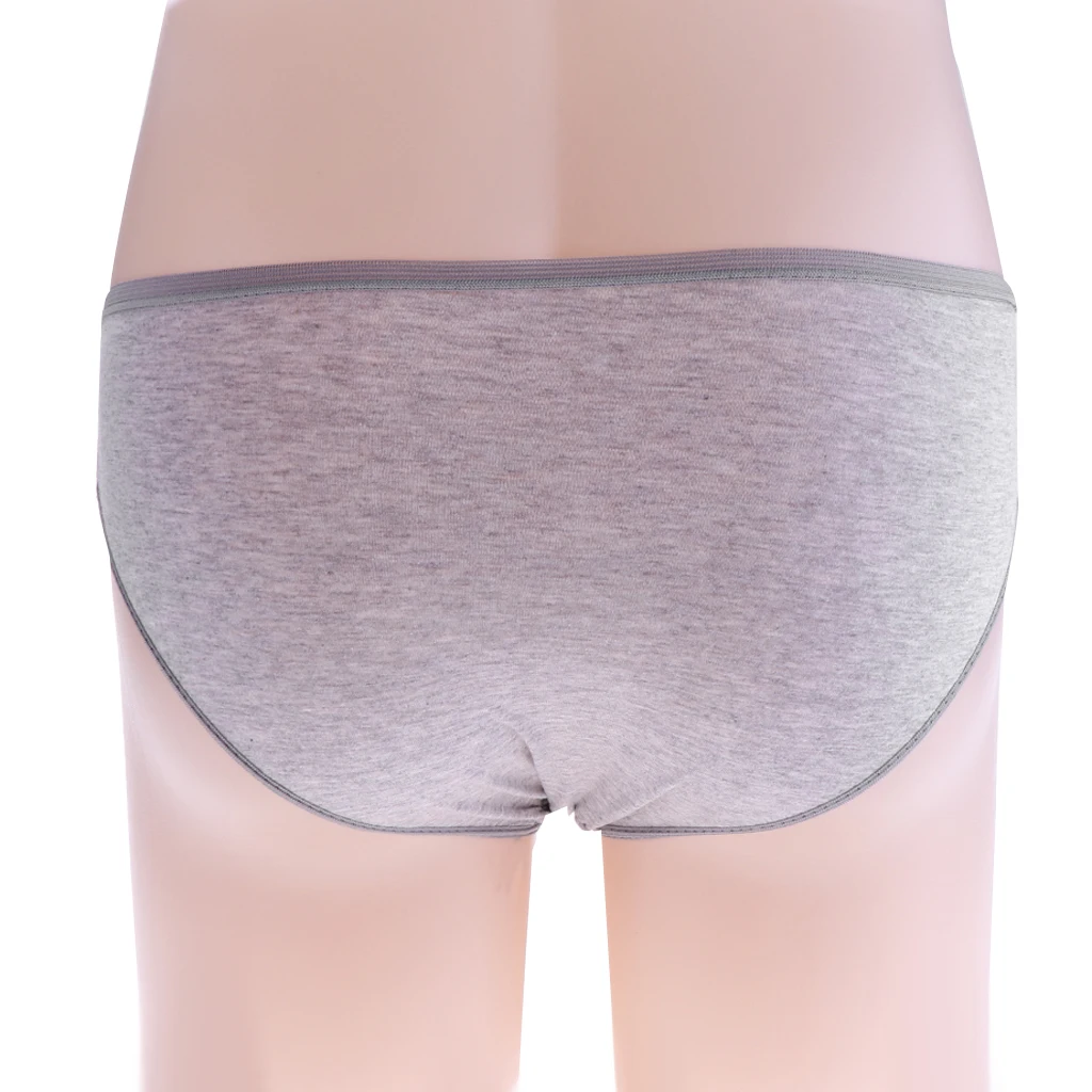 Individually Wrapped Men Male Disposable One Time Cotton Briefs Underwear Underpants for Travel Business Hotel