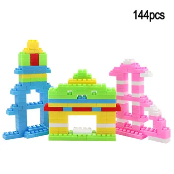 

Plastic Learning Educational Kids Gift Toy Kingdergarten Home Non Toxic Game Nursery Develop Intelligence Building Block