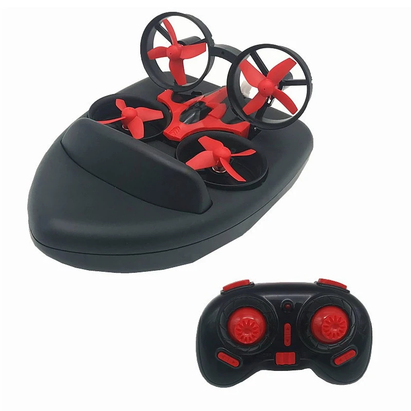 Игрушки для детей RC Квадрокоптеры вода Земля и воздух четырехосный самолет на