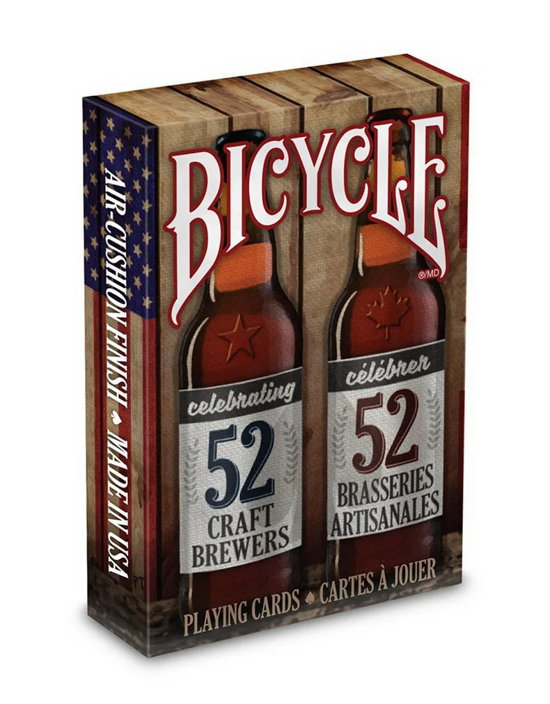 Велосипед ремесло пивной дух Северной Америки V2 игральные карты пивоварня колода покер волшебные карты фокусы реквизит для мага