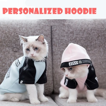 

Personality Hoodie Dog Clothes Pet Cat Dog Coat Puppy Christmas Easter Clothes Chihuahua Bulldog Dog Winter Clothes