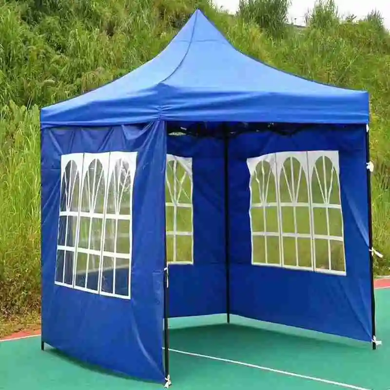 Four-corner Folding Tent Cloth Waterproof And Transparent Outdoor Sun Shade Tarpaulin Garden Supplies Summer Awnings Accessories outdoor awnings rainproof tarpaulin