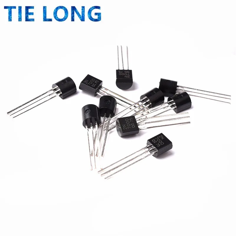MCIGICM 2n7000 Lot de 50 transistors MOSFET N-Channel 60 V 200 mA à 92