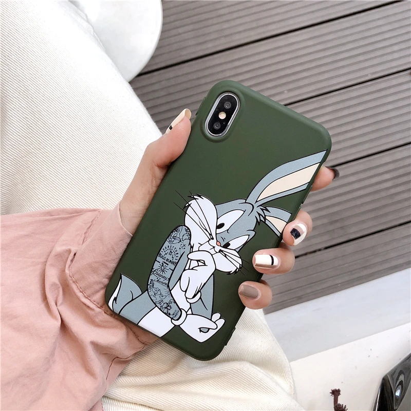 Американский с персонажами из мультфильмов рисунком Багз Банни Забавный цветок