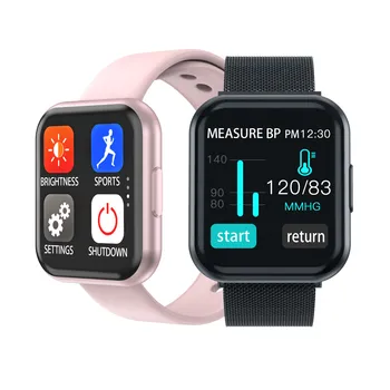 

T88 Smart Watch Men Women Heart Rate Detection Sports Pedometer Full Touch Screen Bluetooth Smartwatch For iphone Huawei phone