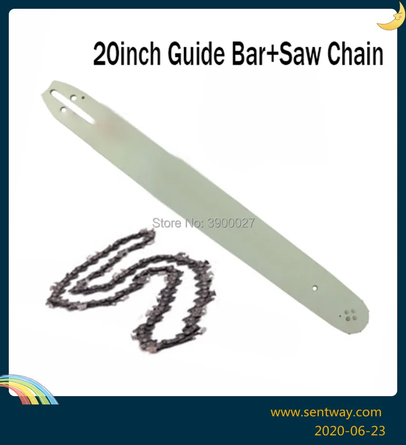 18 inch 3/8 66 Drive Links free shipping Guide Bar and chain For ...