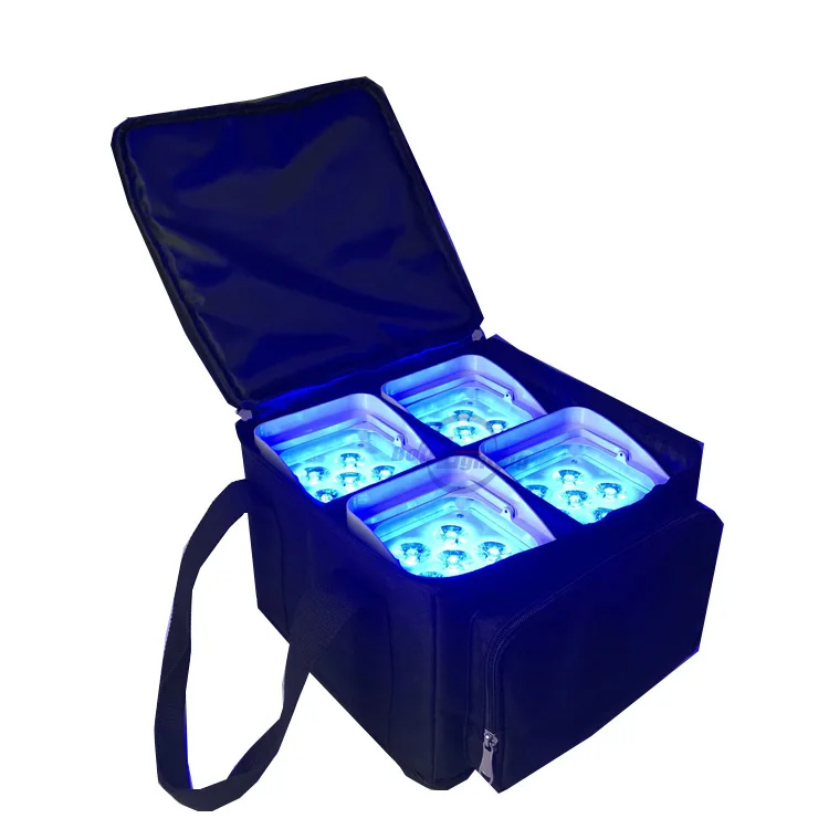 Свадебные DJ светодиодные прожекторы светодиодный PAR 6X18 Вт RGBWA+ UV IR Беспроводной батарейный светодиодный Uplight PAR с водонепроницаемым дождевым покрытием