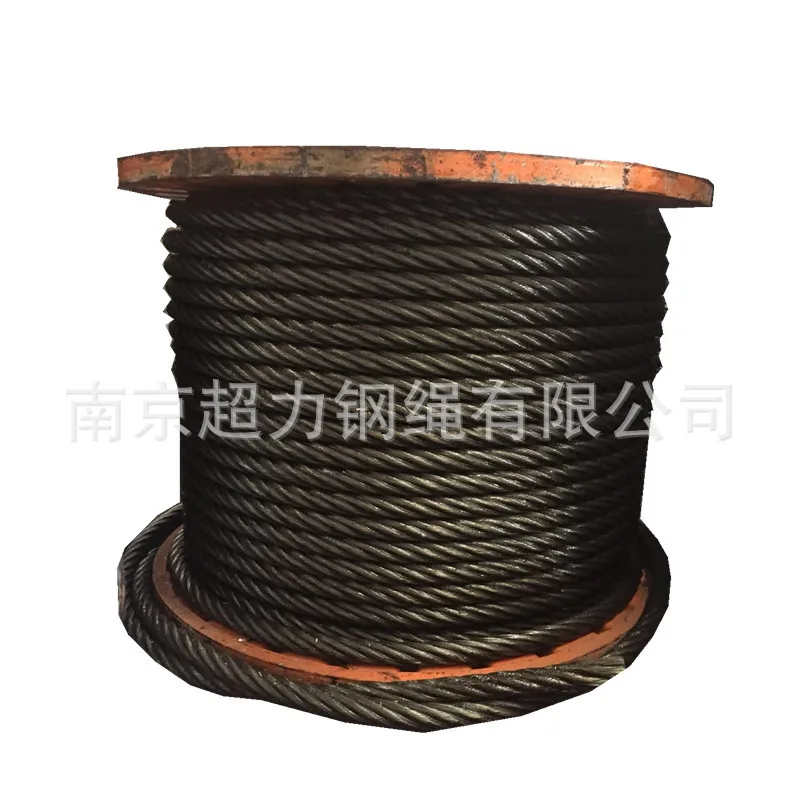 

Tower Crane Wire Rope Linen Core 6X19 + FC Lifting Oil Thread