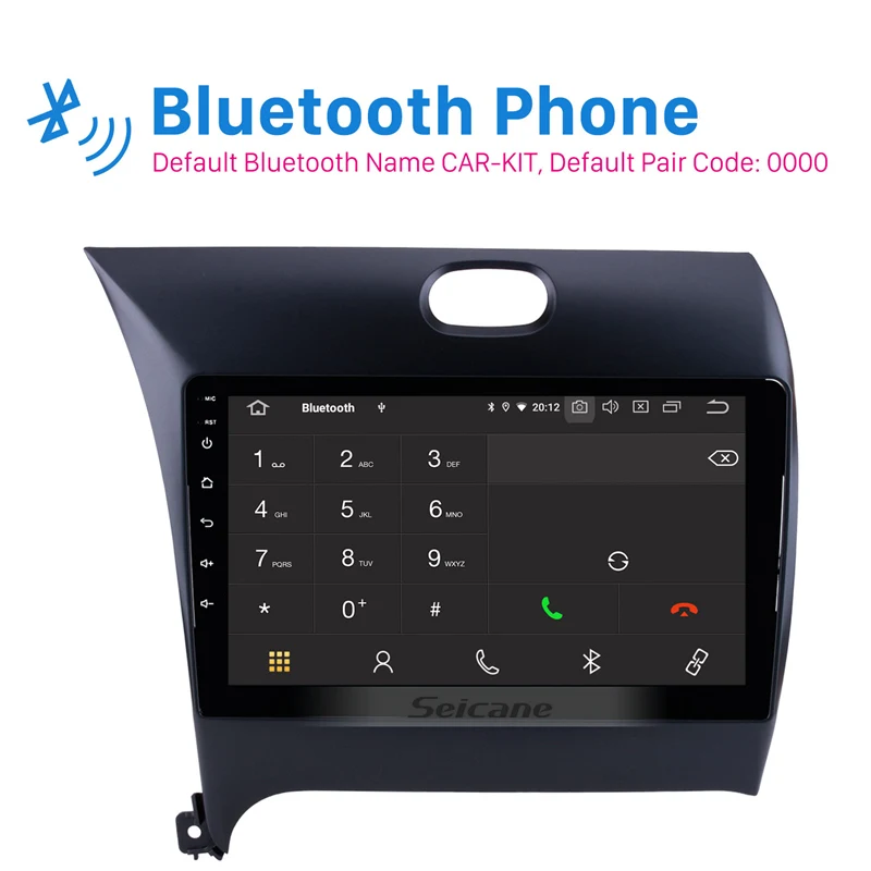 Flash Deal Seicane Car GPS Android 9.0 HD 9" Navi 1Din Stereo For Kia k3 2013 2014 2015 2016 Touchscreen Wifi Head Unit Multimedia Player 1