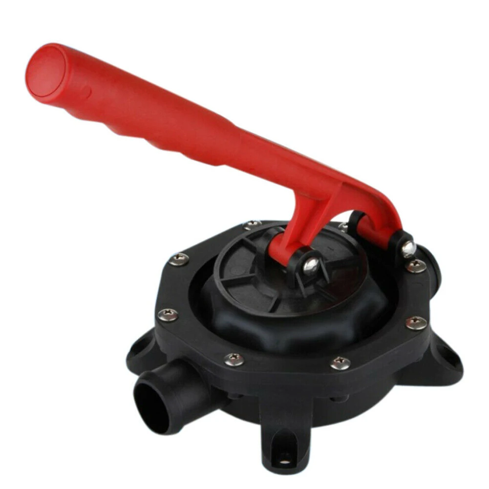 

720GPH Hand Tools Plastic Bilge Manual Pump Self Priming Diaphragm Marine Maintenance Durable High Pressure Boat Water Transfer