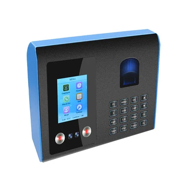 

1PC Facial Recognition Time Clock Durable 600 Fingerprints Digital Punch Time Clock for Office School Factory