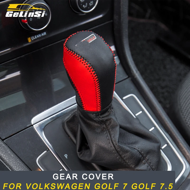 

Gelinsi For Volkswagen Golf 7 Golf 7.5 Car Styling Gear Cover Protector Cover Trim Interior Accessories