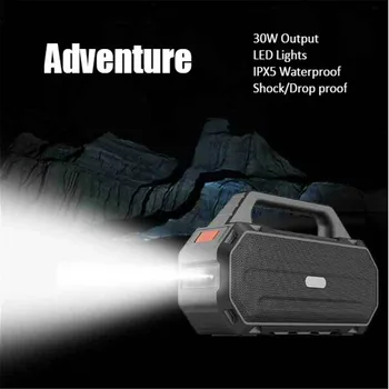 

Lights Lighting Subwoofer Bass Speaker Waterproof Big Bluetooth Music Center Box Soundbar Speakers Portable Boombox Sound System