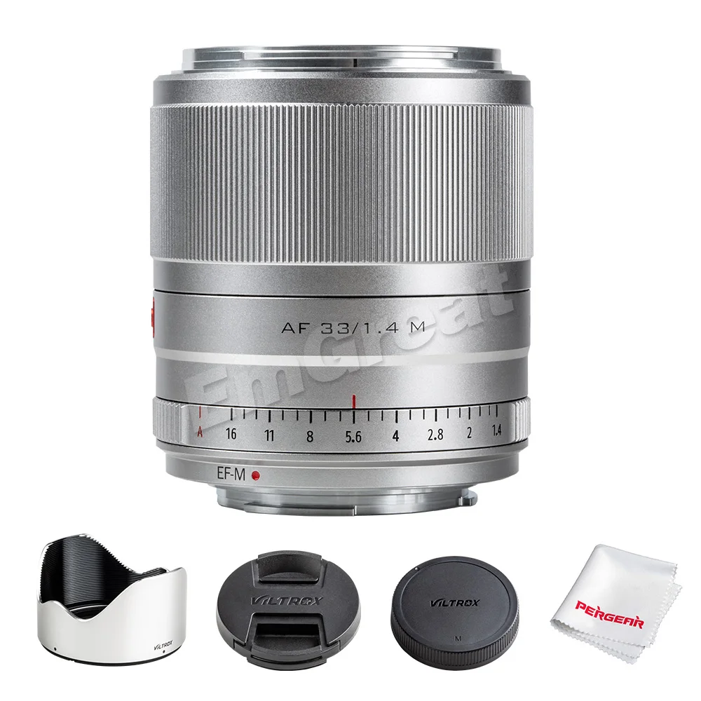 US $259.00 Viltrox AF 33mm F14 STM Auto Focus Prime Lens APSC For Canon EOS MMount Mirrorless Camera Canon EOS M M5 M6 Mark II M200 M50