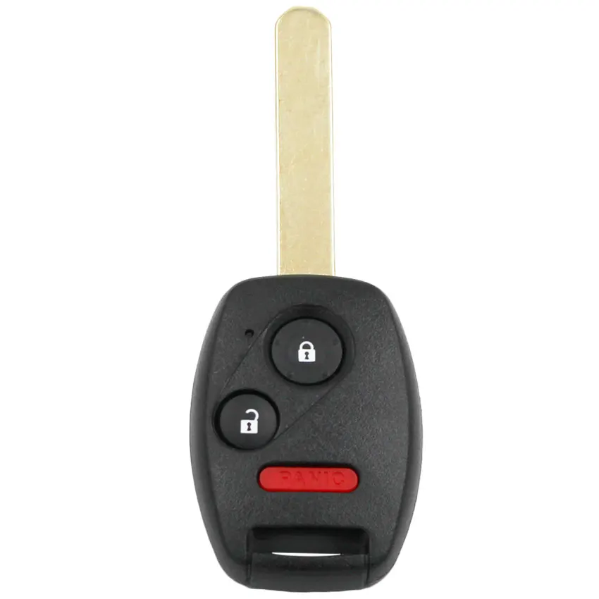 5 шт./лот 2 + 1 кнопки дистанционного ключа Fob 433 МГц с чипом для Honda Pilot 2005 2008 FCCID: