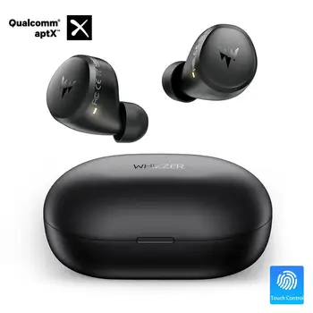 

Whizzer APTX Bluetooth Earphone C3 TWS Wireless Earbuds with Qualcomm Chip, Volume Control, 36H Playtime Original Earbuds