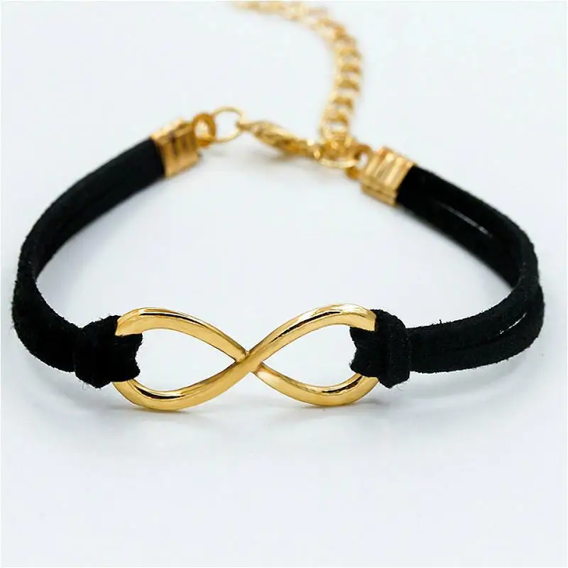 Новинка 2019 недорогой европейский модный винтажный кожаный Браслет-манжета в