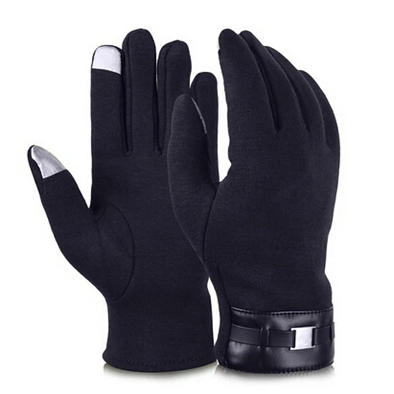 

Thicken Keep Warm Gloves Winter Gloves Professional Touch Screen Reflective Sport Running Biking Gloves for Men Women