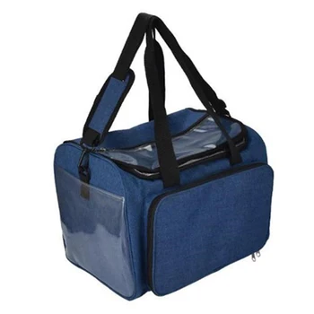 

Knitting Bag Portable Yarn Storage Bag Tote for Wool Crochet Hooks Knitting Needles Sewing Supplies Set DIY Household Organizer