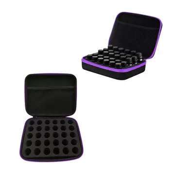 

30 Bottles 15ml EVA Shockproof Essential Oil Storage Bag Portable Essential Oil Case Oil Holder Hard Shell Carrying Case